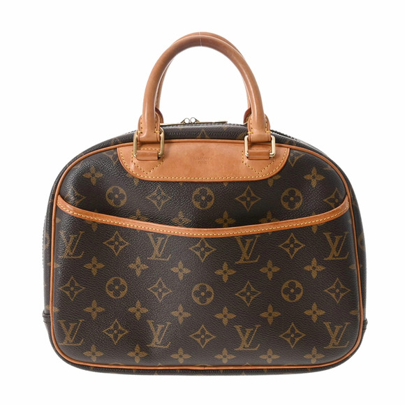Louis Vuitton Handbags - LOUIS VUITTON Monogram Trouville Brown Canvas Handbag